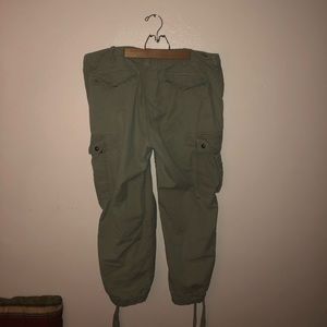 Ralph Lauren army green cargo pants